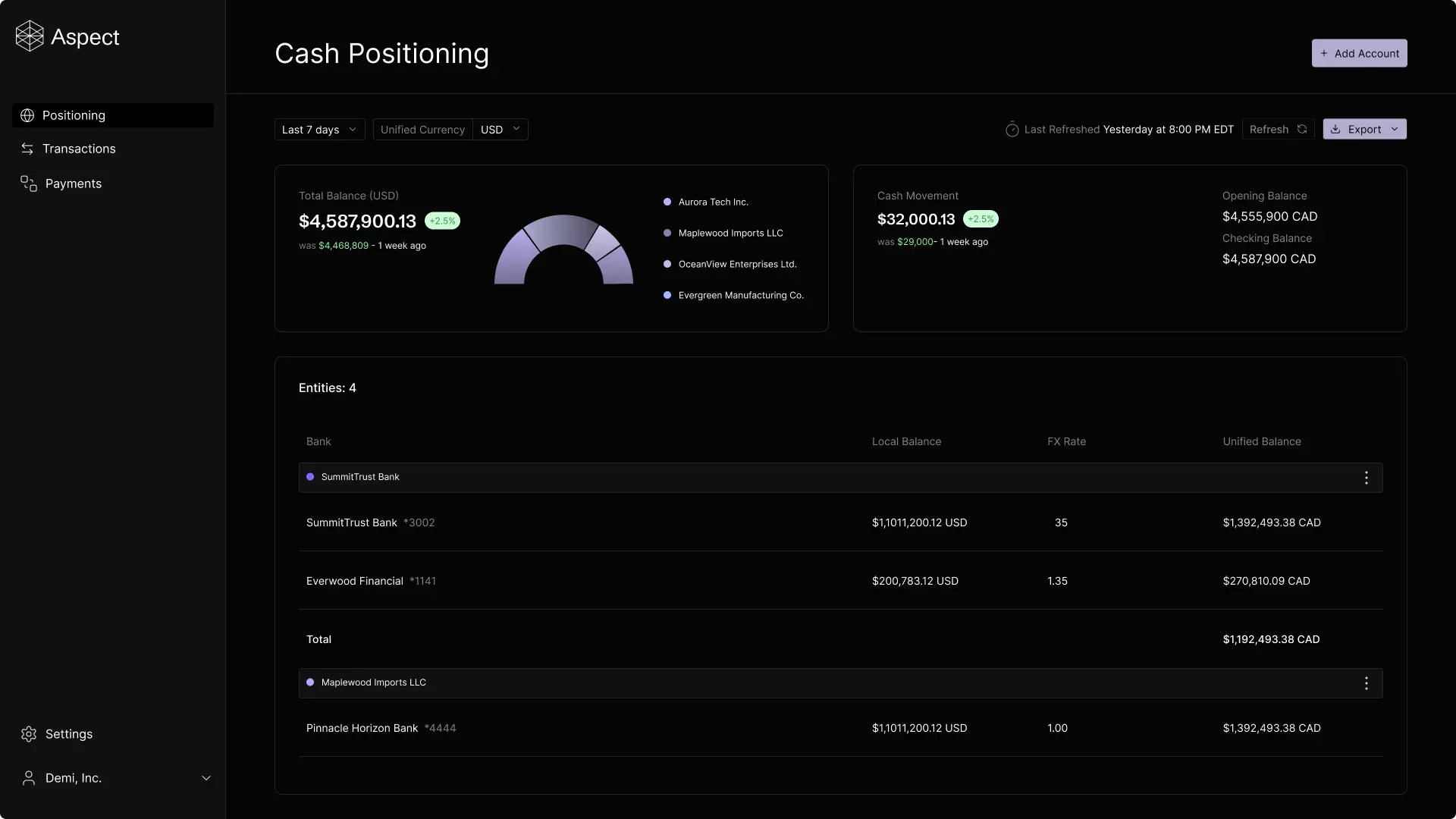 Somavo product interface showing practice sessions